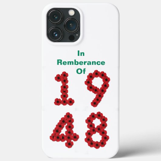 De iPhone uit 1948 Case-Mate iPhone Case (Achterkant)