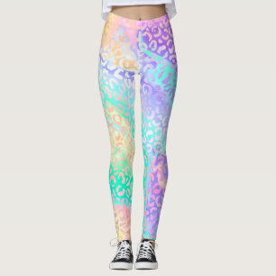 De Iridescent Luipaard Serie Design 3 Leggings