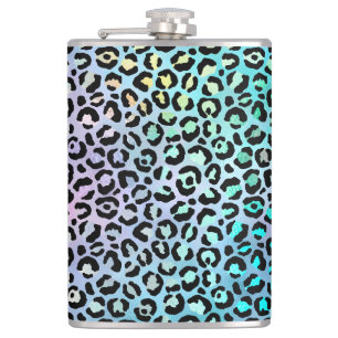 De Iridescent Luipaard Serie Design 8 Heupfles