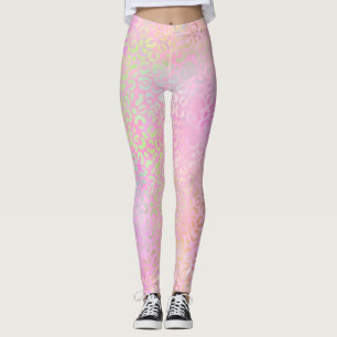 De Iridescente Luipaard Serie Design 1 Leggings