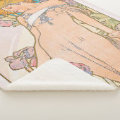 De Iris (1897) door Alphonse Mucha Sherpa Deken (3/4)