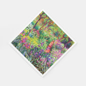 De Iris Garden in Giverny door Claude Monet Servet (Hoek)