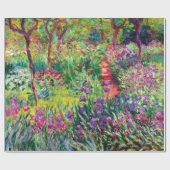 De Iris Garden van Claude Monet Cadeaupapier (Vlak)
