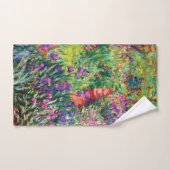 De Iris Garden van Claude Monet Handdoek (Handdoek)