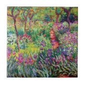 De Iris Garden van Claude Monet Tegeltje (Voorkant)