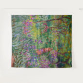 De Iris-tuin in Giverny door Claude Monet Wandkleed (Voorkant (horizontaal))