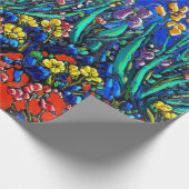 De Iriss van Van Gogh-wrapppapier Cadeaupapier (Hoek)