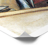 De Ironbridge van Max Beckmann Poster (Hoek)