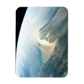 De Irrawaddy-rivierdelta in Birma (Myanmar). Magneet (Verticaal)