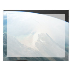 De Irrawaddy-rivierdelta in Birma (Myanmar). Notitieblok