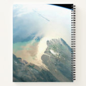 De Irrawaddy-rivierdelta in Birma (Myanmar). Notitieboek (Achterkant)