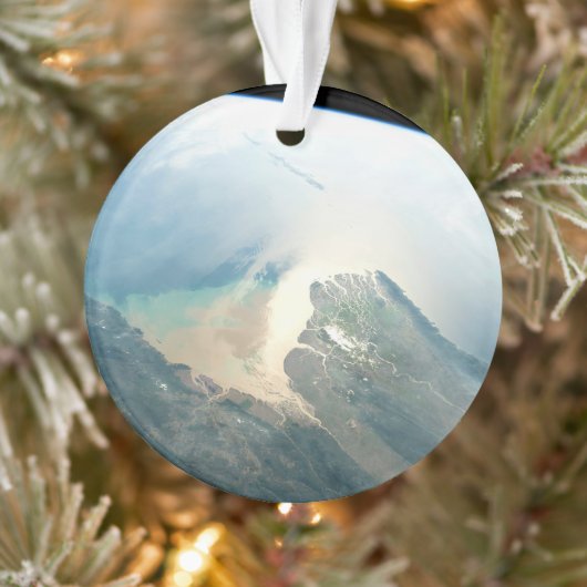 De Irrawaddy-rivierdelta in Birma (Myanmar). Ornament (Boom)