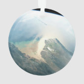 De Irrawaddy-rivierdelta in Birma (Myanmar). Ornament (achterkant)