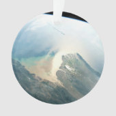 De Irrawaddy-rivierdelta in Birma (Myanmar). Ornament (voorkant)