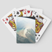 De Irrawaddy-rivierdelta in Birma (Myanmar). Pokerkaarten (Achterkant)