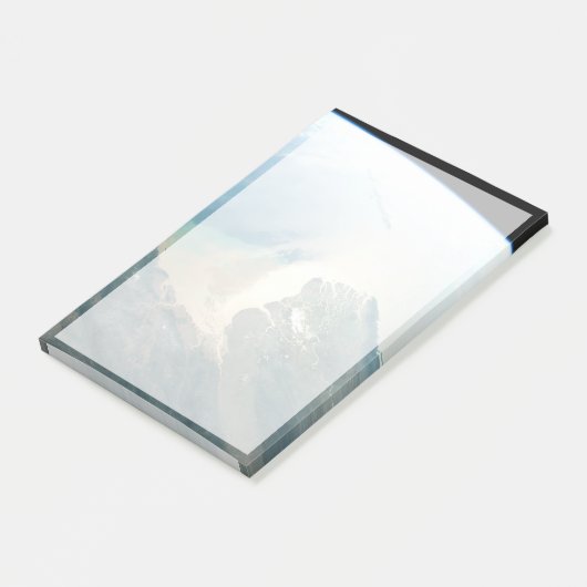 De Irrawaddy-rivierdelta in Birma (Myanmar). Post-it® Notes (Schuin)