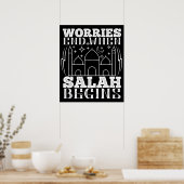 De islam - de ongerustheid eindigt wanneer de sala poster (Keuken)