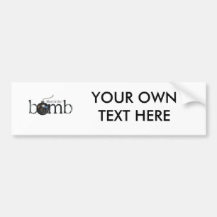 De islam is de bom Faded.png Bumpersticker