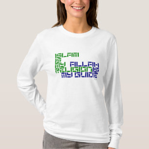 De islam is mijn religie - Allah is mijn gids T-shirt