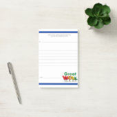 De IT-reeks opwaarderen - Geweldig werk na IT-pad Post-it® Notes (Kantoor)