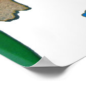 De Italiaanse "Boot" Poster (Hoek)