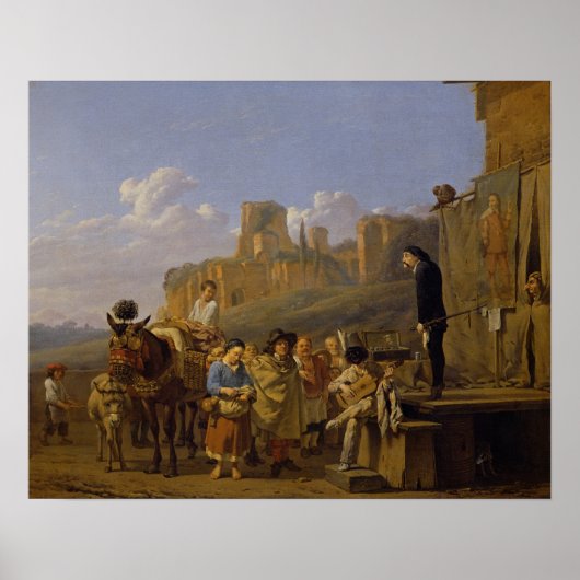 De Italiaanse Charlatans, 1657 Poster (Voorkant)