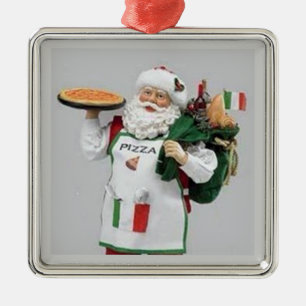 DE ITALIAANSE CHEF SANTA CHRISTMAS ORNAMENT
