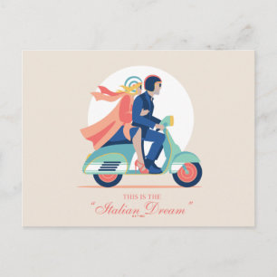 De Italiaanse droom - De witte lotus Briefkaart