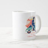 De Italiaanse droom - De witte lotus Extra Grote Beker (Voorkant rechts)