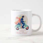 De Italiaanse droom - De witte lotus Extra Grote Beker (Rechts)