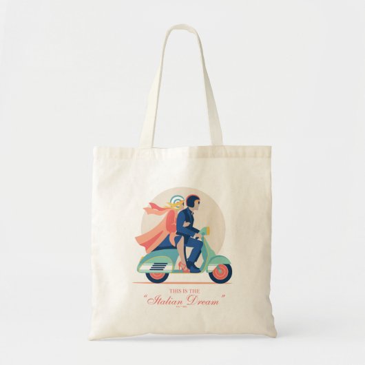 De Italiaanse droom - De witte lotus Tote Bag (Voorkant)