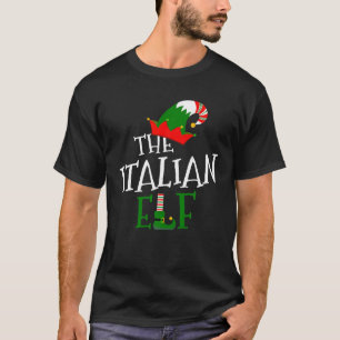 De Italiaanse Elf Family Matching Group Cadeau Ker T-shirt