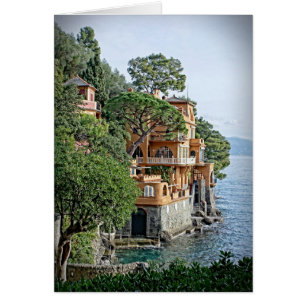 De Italiaanse Kaart Riviera - Portofino, Italië