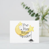 De itsy Bitsy Spider Briefkaart (Staand voorkant)