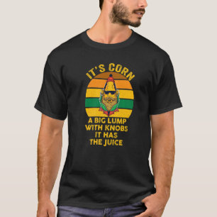 De Itu2019s kan een grote bobbel vormen met knoppe T-shirt