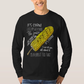 De Itu2019s kan een grote bobbel vormen met knoppe T-shirt
