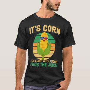 De Itu2019s kan een grote bobbel vormen met knoppe T-shirt