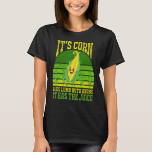 De Itu2019s kan een grote bobbel vormen met knoppe T-shirt