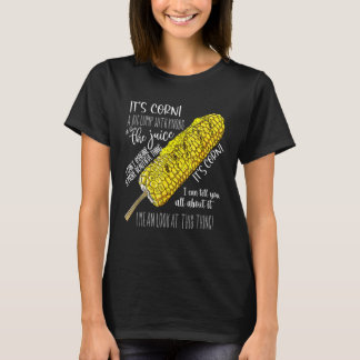 De Itu2019s kan een grote bobbel vormen met knoppe T-shirt