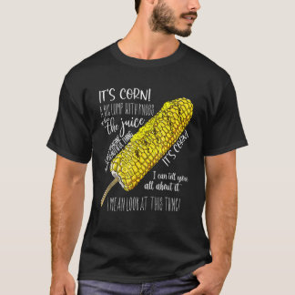De Itu2019s kan een grote bobbel vormen met knoppe T-shirt
