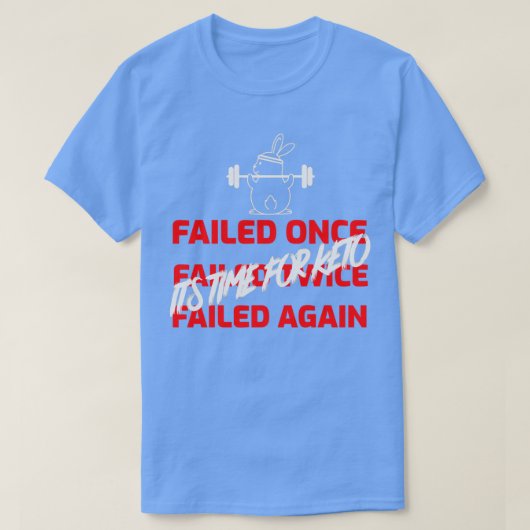 DE ITx27S-TIJD VOOR TOETSENBORD IS GEBREID T-shirt (Design voorkant)