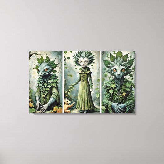 De Ivy's Canvas Afdruk (Voorkant)