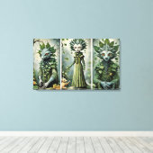 De Ivy's Canvas Afdruk (Insitu (Houten vloer))