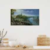 De jaarbeurs van de parochie in Schelle, 1614 Poster (Keuken)