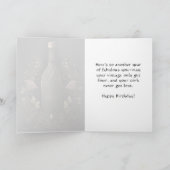 De jaartijd is als een fijne wijn kaart (Binnen)