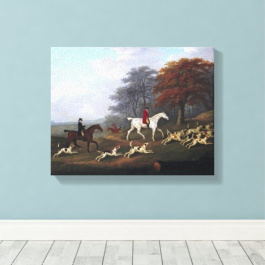 De Jacht Canvas Afdruk (Insitu (Houten vloer))