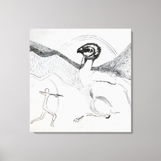 De Jacht Canvas Afdruk (Voorkant)