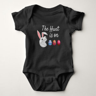 De jacht is op paasbunny Egg Hunt Romper