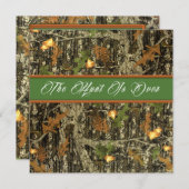 De jacht is over de bruiloft. kaart (Voorkant / Achterkant)