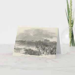 De Jacht van Pasen met de Koninklijke Honden van Feestdagen Kaart